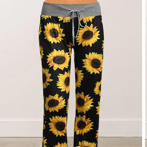 Pants - Sunflower sweatpants pajamas pants size medium